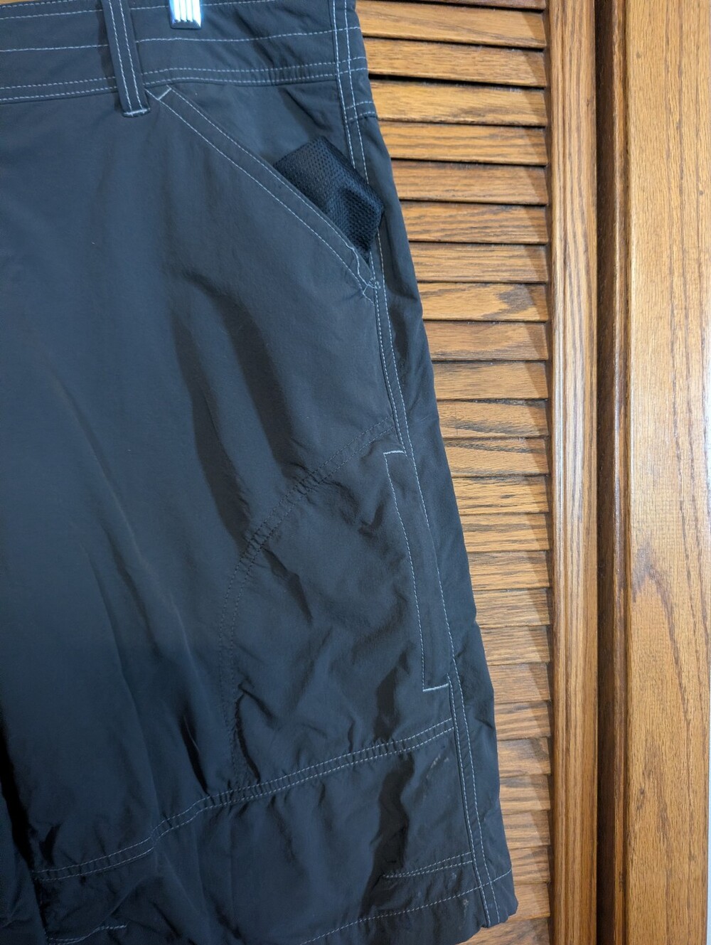 Kuhl Men's Cargo Shorts Black Nylon Size 38 - Picture 4 of 10